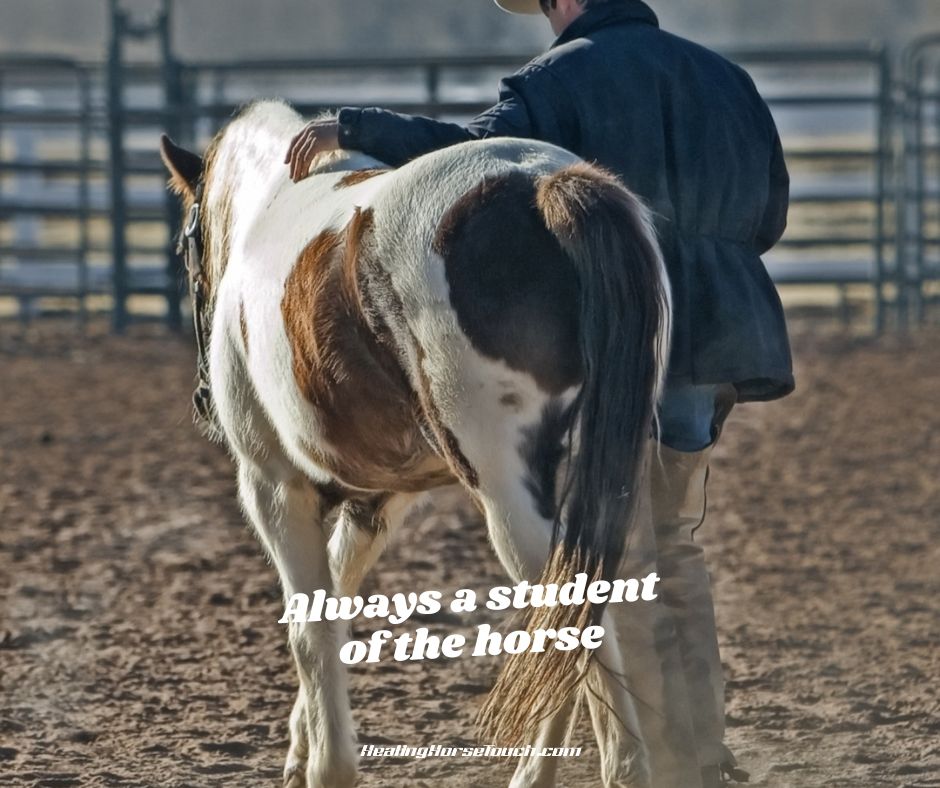 Always a student of the horse.